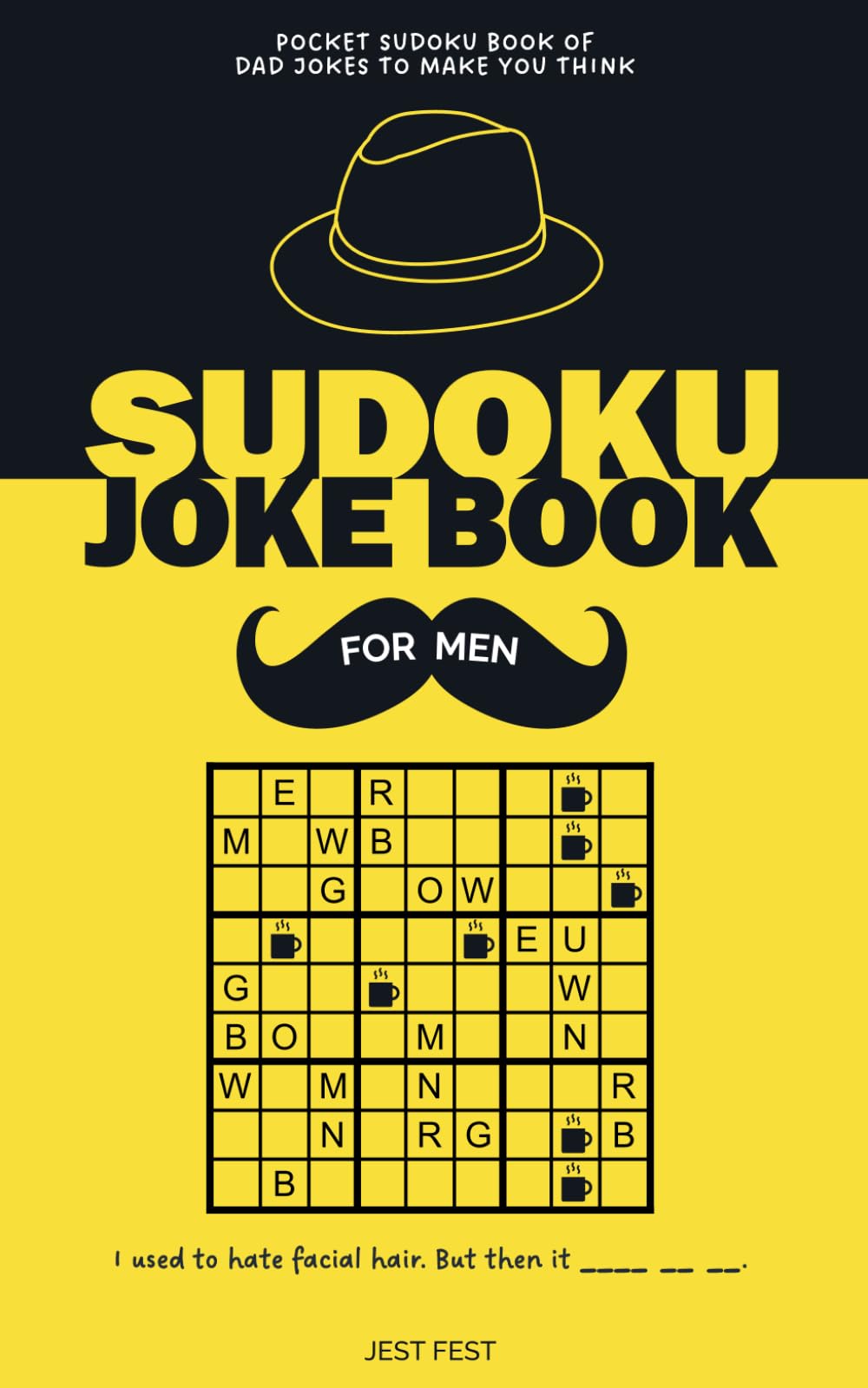 Sudoku Joke Book for Men: Pocket Sudoku Book of Dad Jokes to Make You Think (Sudoku Joke Books) Leisure & Fun