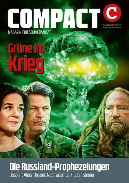 COMPACT 6/2022: Grüne im Krieg Politics & History