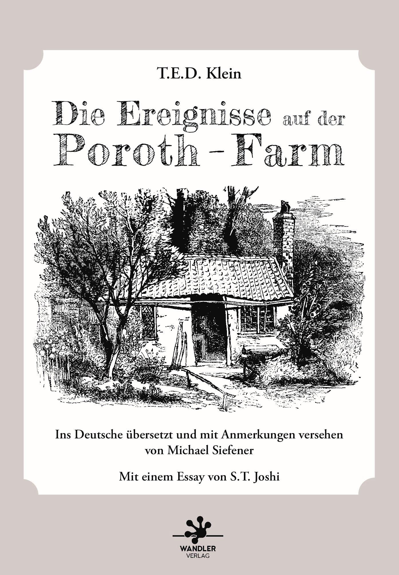 Die Ereignisse auf der Poroth - Farm Contemporary literature