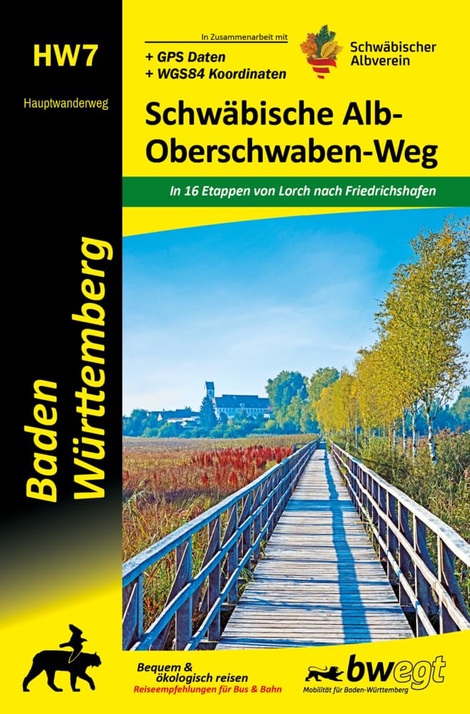 Schwäbische Alb-Oberschwaben Weg HW7: Baden-Württemberg, unterwegs im 3-Löwen-Land Leisure, Home & Garden