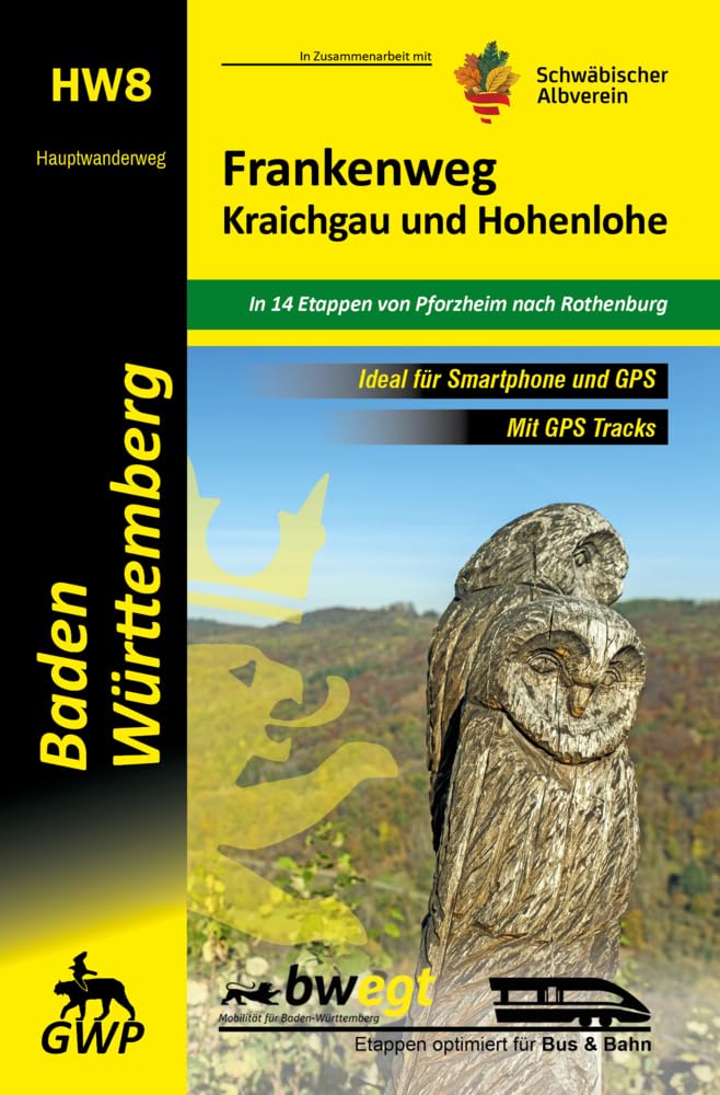 Frankenweg HW8: Baden-Württemberg, unterwegs im 3-Löwen-Land Leisure, Home & Garden