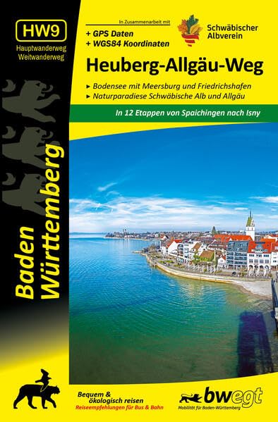 Heuberg-Allgäu-Weg HW9 - Bodensee, Naturparadiese Schwäbische Alb und Allgäu: Baden-Württemberg, unterwegs im 3-Löwen-Land Leisure, Home & Garden