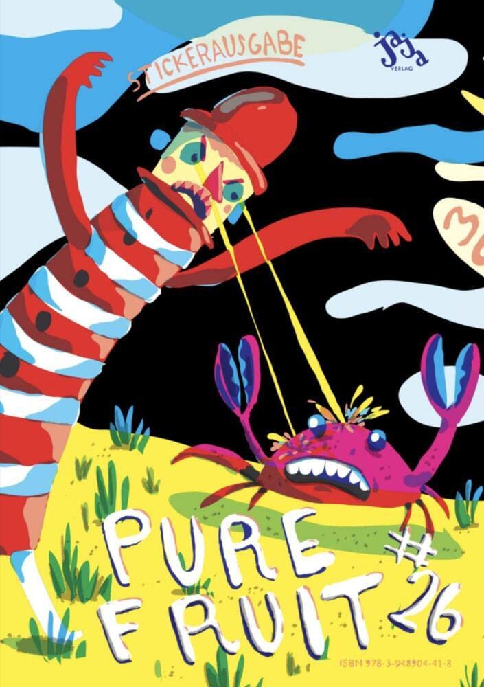 Pure Fruit #26: Stickerausgabe (PURE FRUIT: Gratismagazin) Film, Art & Culture