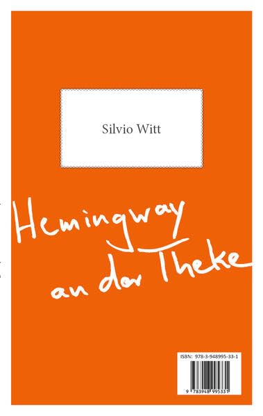 Hemingway an der Theke - Goethe auf der Fensterbank Poetry