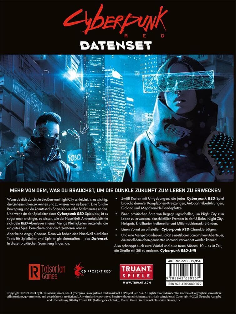 CYBERPUNK RED DATENSET Contemporary literature