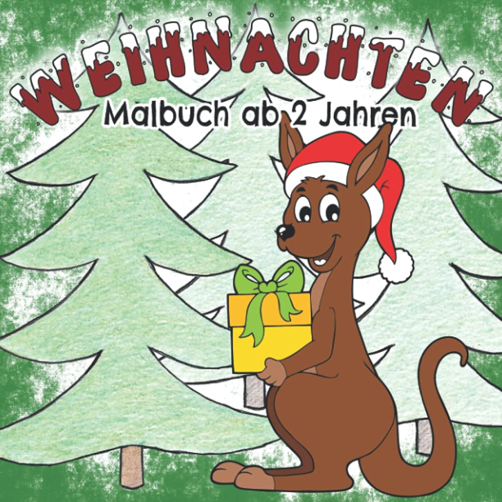 Weihnachten Malbuch ab 2 Jahren: Einzigartige Ausmalbilder rund um das Thema Weihnachten – Das zauberhafte Malbuch fördert Kreativität und Geschick | Das perfekte Weihnachtsgeschenk für Kinder Manga
