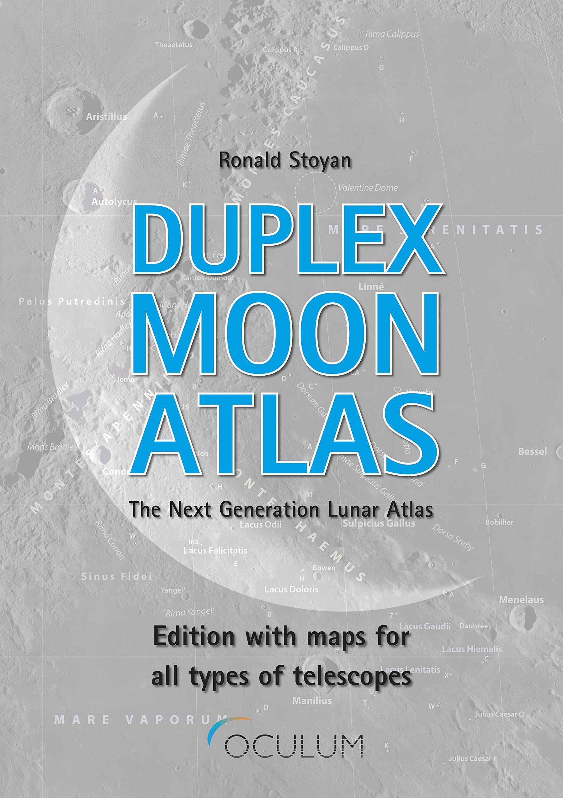 Duplex Moon Atlas: The Next Generation Lunar Atlas Leisure, Home & Garden