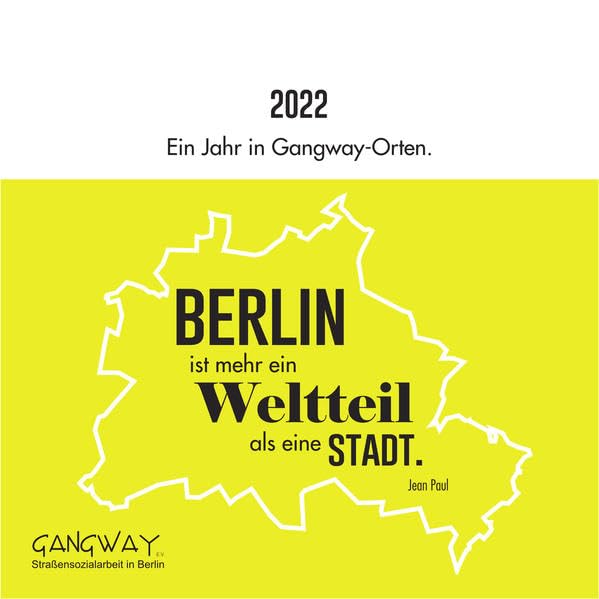 2022. Ein Jahr in Gangway-Orten. Social Sciences