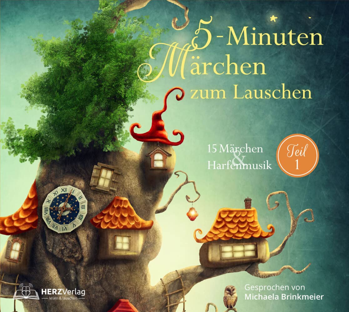 5-Minuten-Märchen zum Lauschen Teil 1: 15 Märchen & Harfenmusik Essays & Short Stories