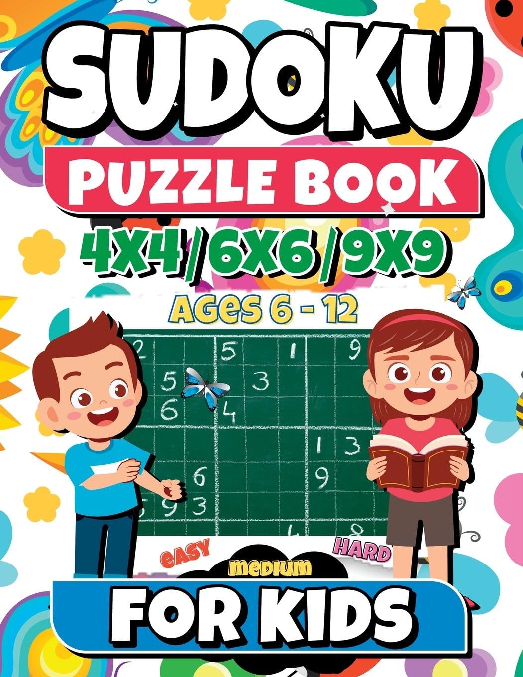 SUDOKU Puzzle Book for kids ages 6-12 Non-fiction