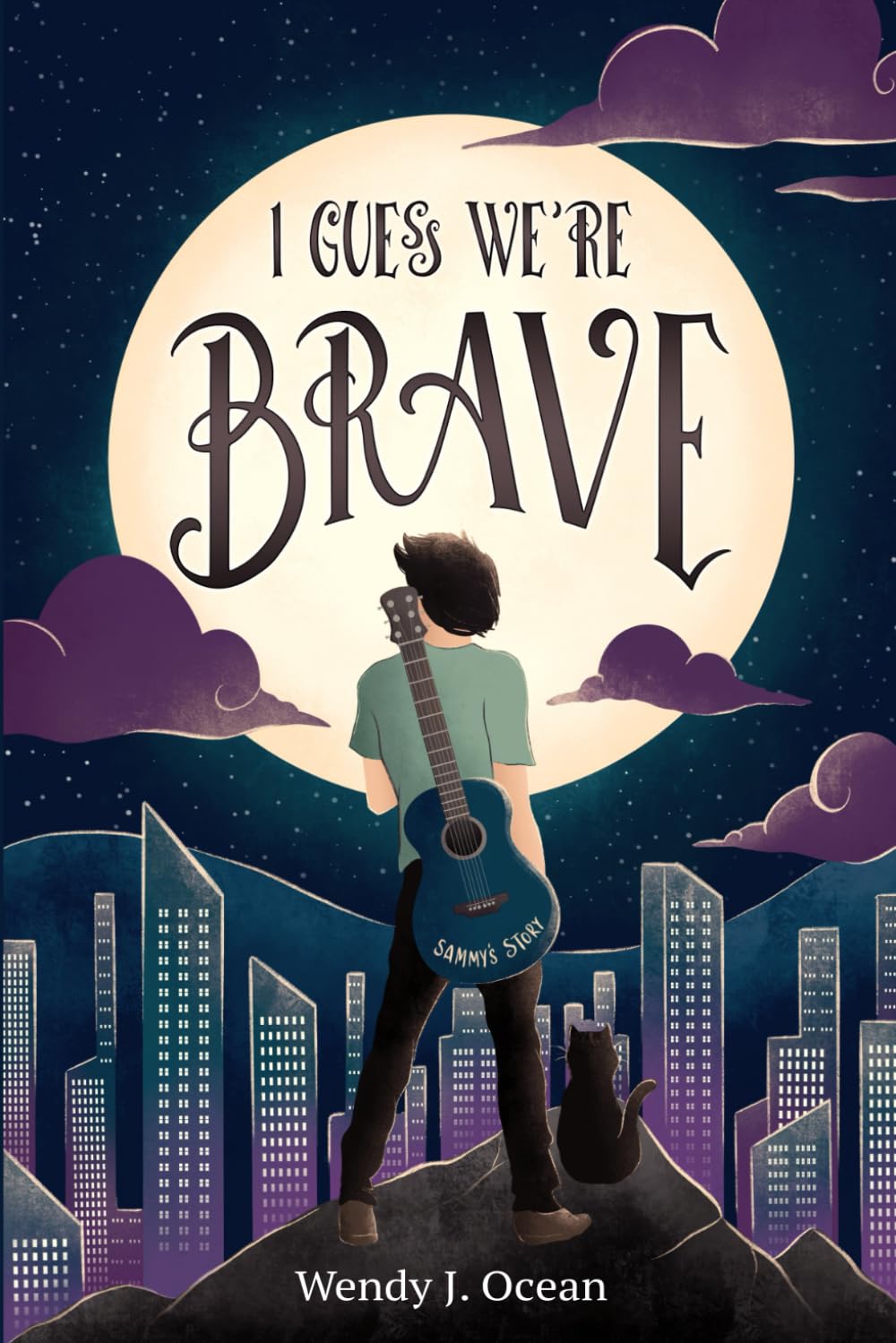 i guess we're BRAVE: Sammy's Story (Violet Blue ) Contemporary literature