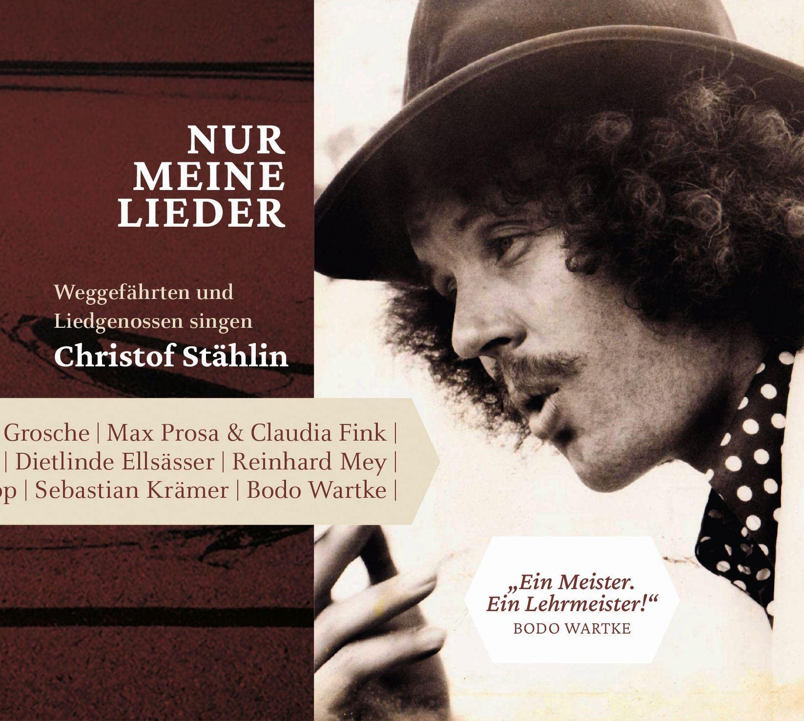 Christof Stählin-Nur Meine Lieder Arts & Music