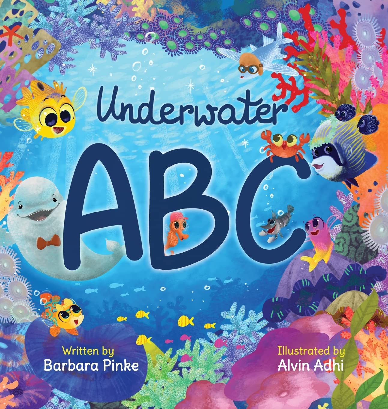 Underwater ABC - A Marine Life Alphabet Book for Children Non-fiction