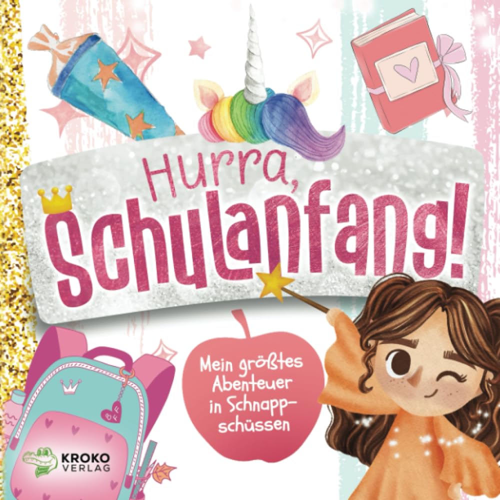 Hurra, Schulanfang!: Mein größtes Abenteuer in Schnappschüssen | Mein Erinnerungsalbum zur Einschulung | Geschenk zur Einschulung für Mädchen Living & Furnishing