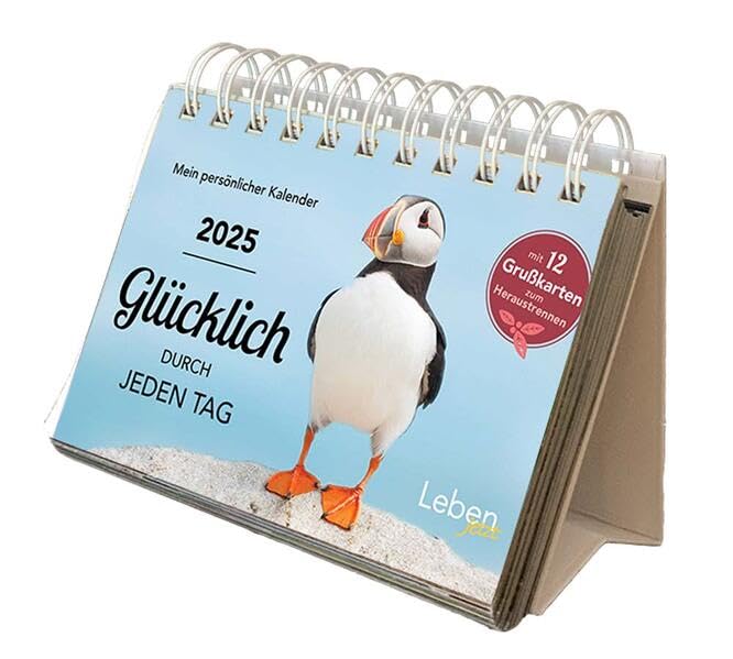 Glücklich durch jeden Tag 2025: Mein persönlicher Kalender Calendars