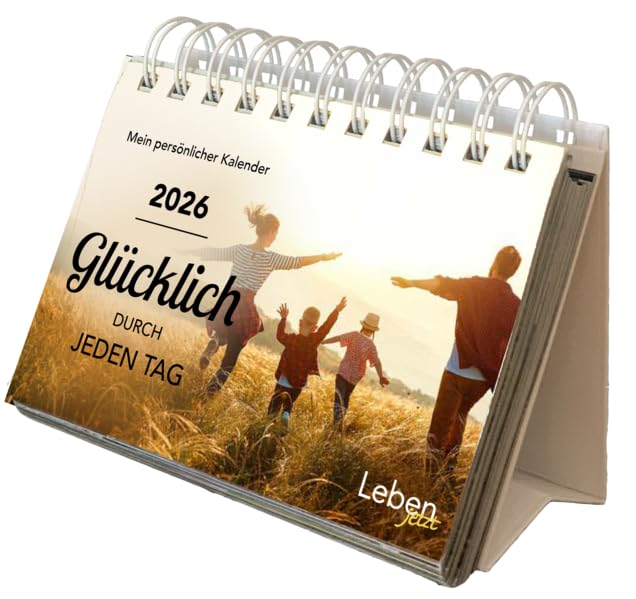 Glücklich durch jeden Tag 2026: Mein persönlicher Kalender Calendars