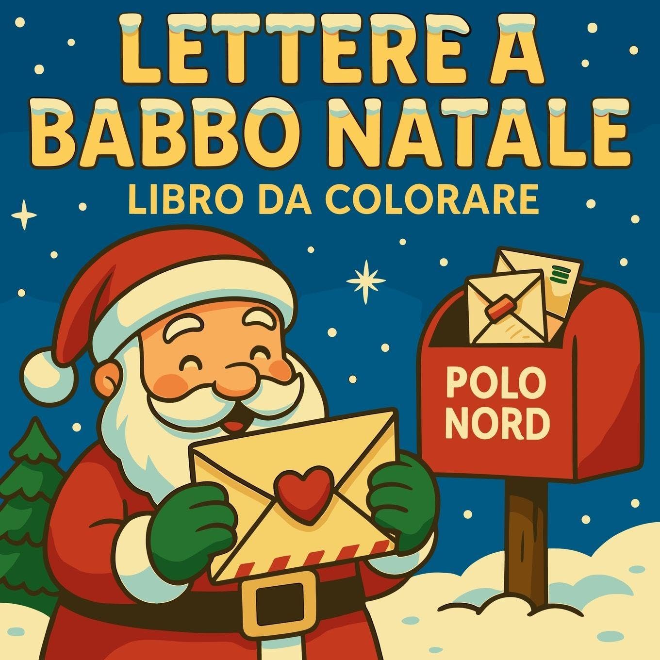 Lettere a Babbo Natale - Libro da colorare Non-fiction