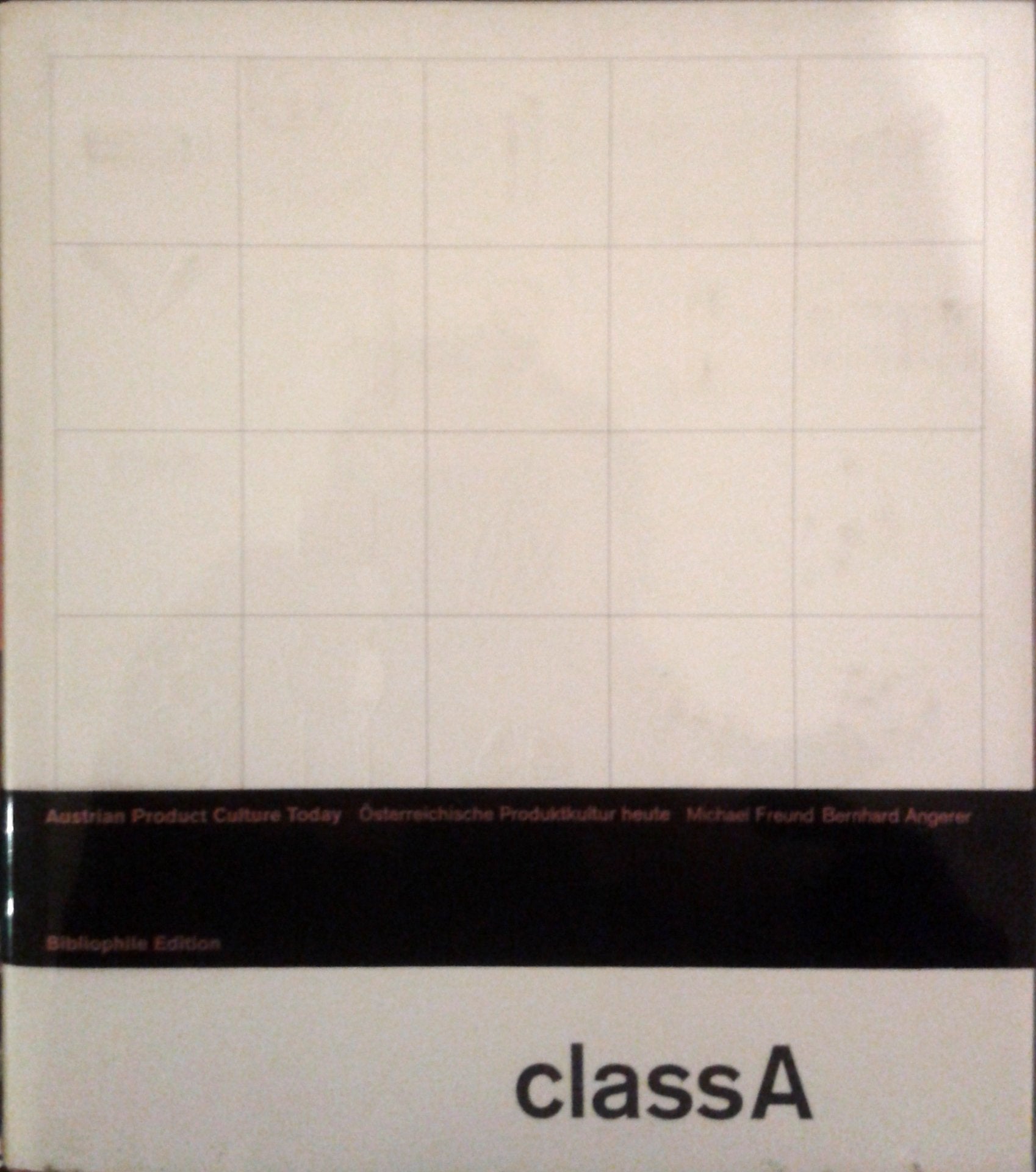 Class A: Österreichische Produktkultur Heute Books