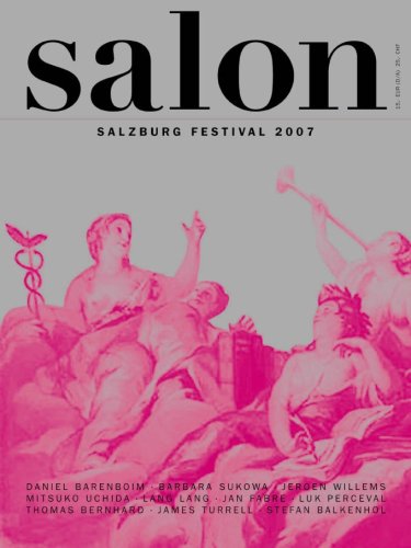 Salon: Salzburg Festival 2008 Arts & Music