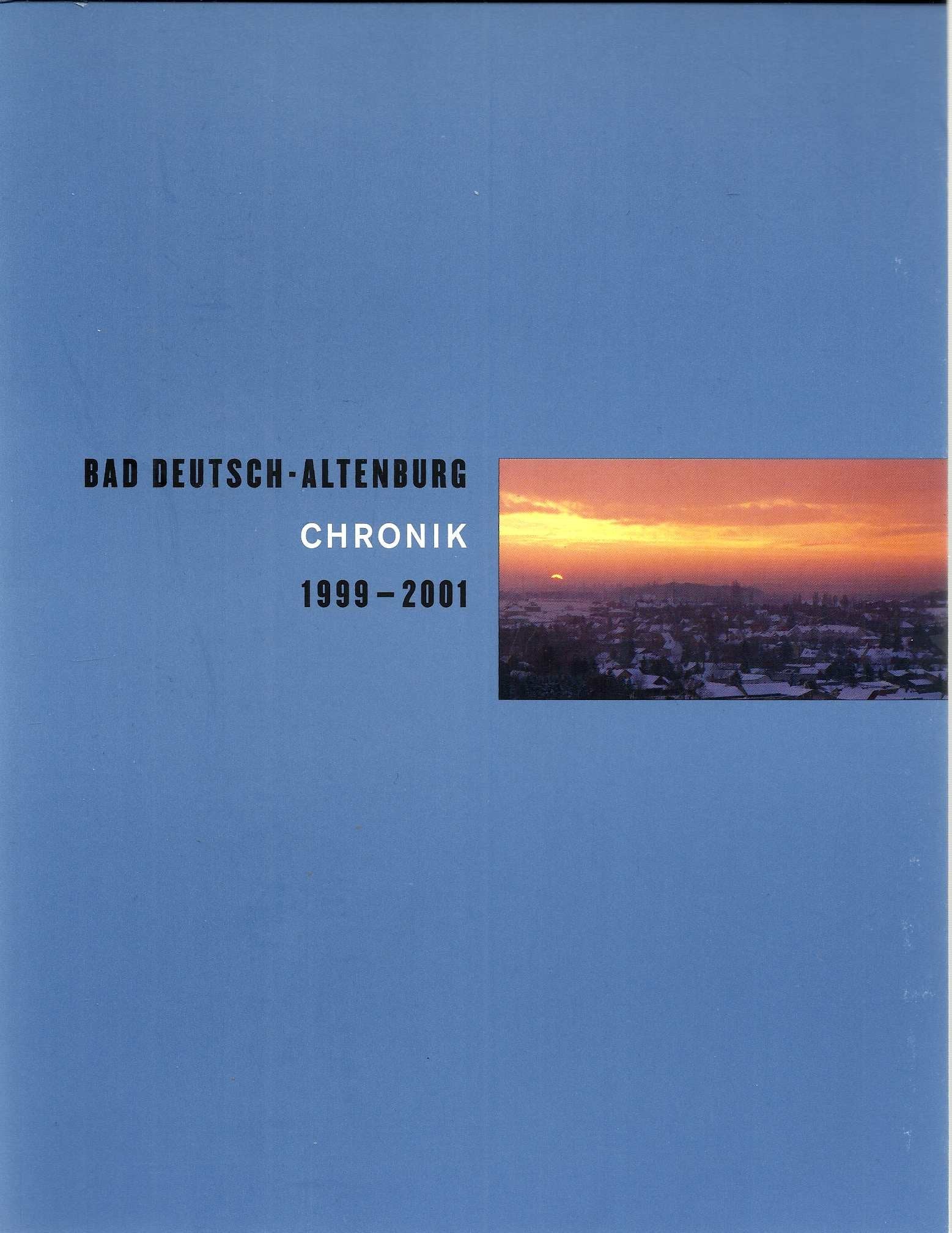 Bad Deutsch-Altenburg. Chronik 1999-2001 Books