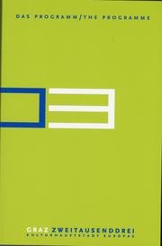 Das Programmbuch /The Programme: Texte zu den Projekten des Kulturhauptstadtjahres Books