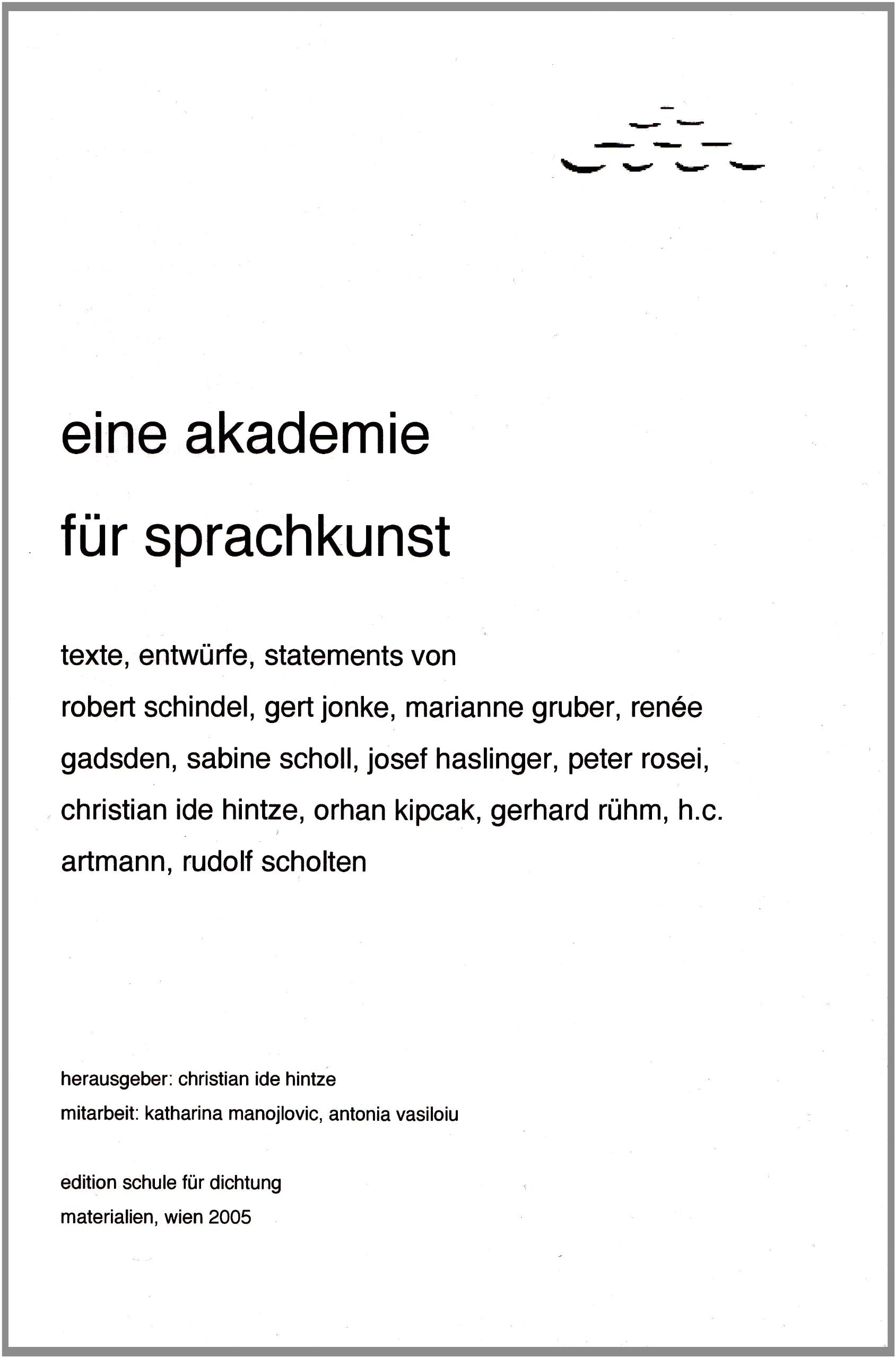 eine akademie für sprachkunst Books