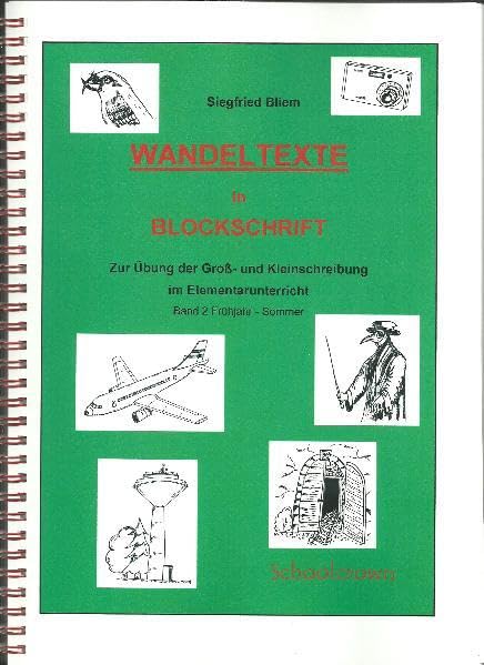 Wandeltexte in Blockschrift: Band 2 Frühjahr - Sommer Study Guides