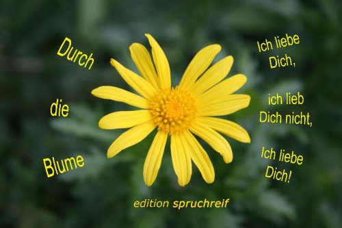 Product Image: Durch die Blume