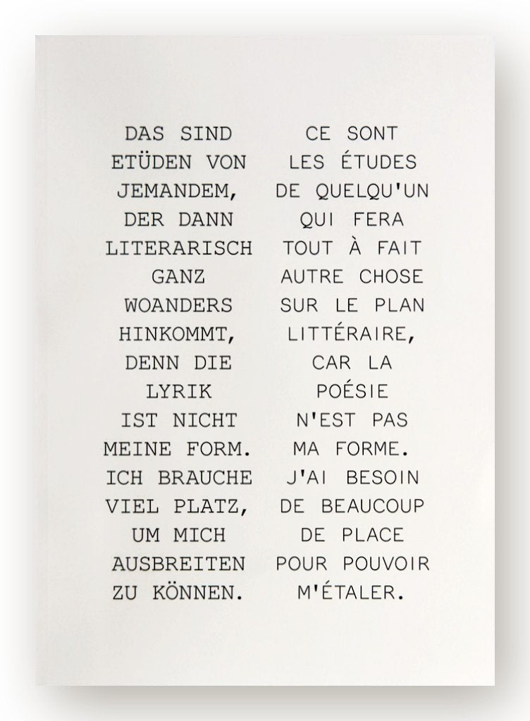 Gesammelte Gedichte / Poésies complètes. Édité et traduit par Magali Jourdan et Mathilde Sobottke. Books