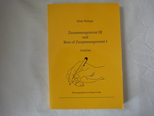 Zusammengereimt III Und Best of Zusammengereimt I. Gedichte. Books