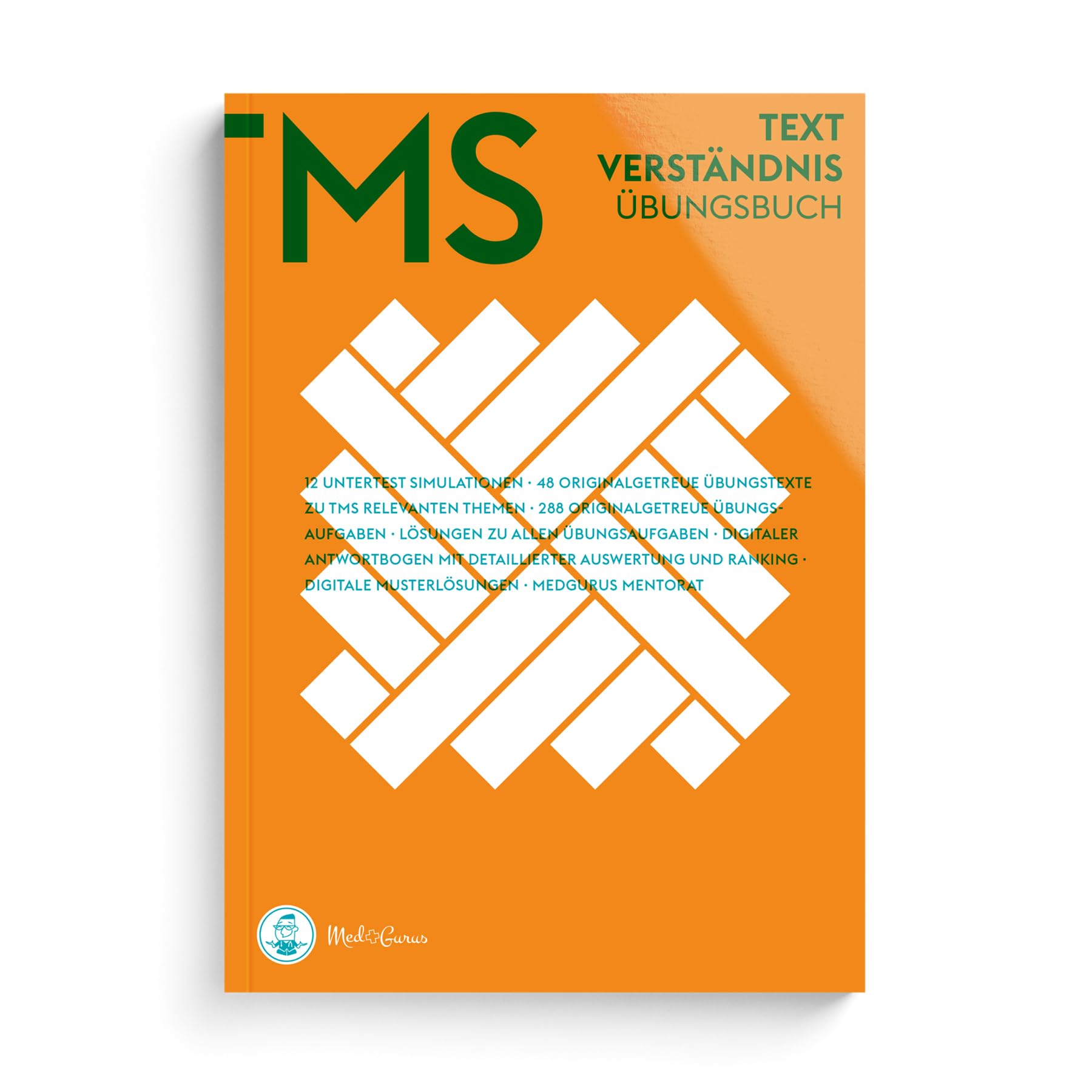 MedGurus TMS Vorbereitung - Textverständnis - Übungsbuch mit 288 Aufgaben und Musterlösungen zur Vorbereitung auf den Medizinertest - Erfolgreich ins Medizinstudium Medicine