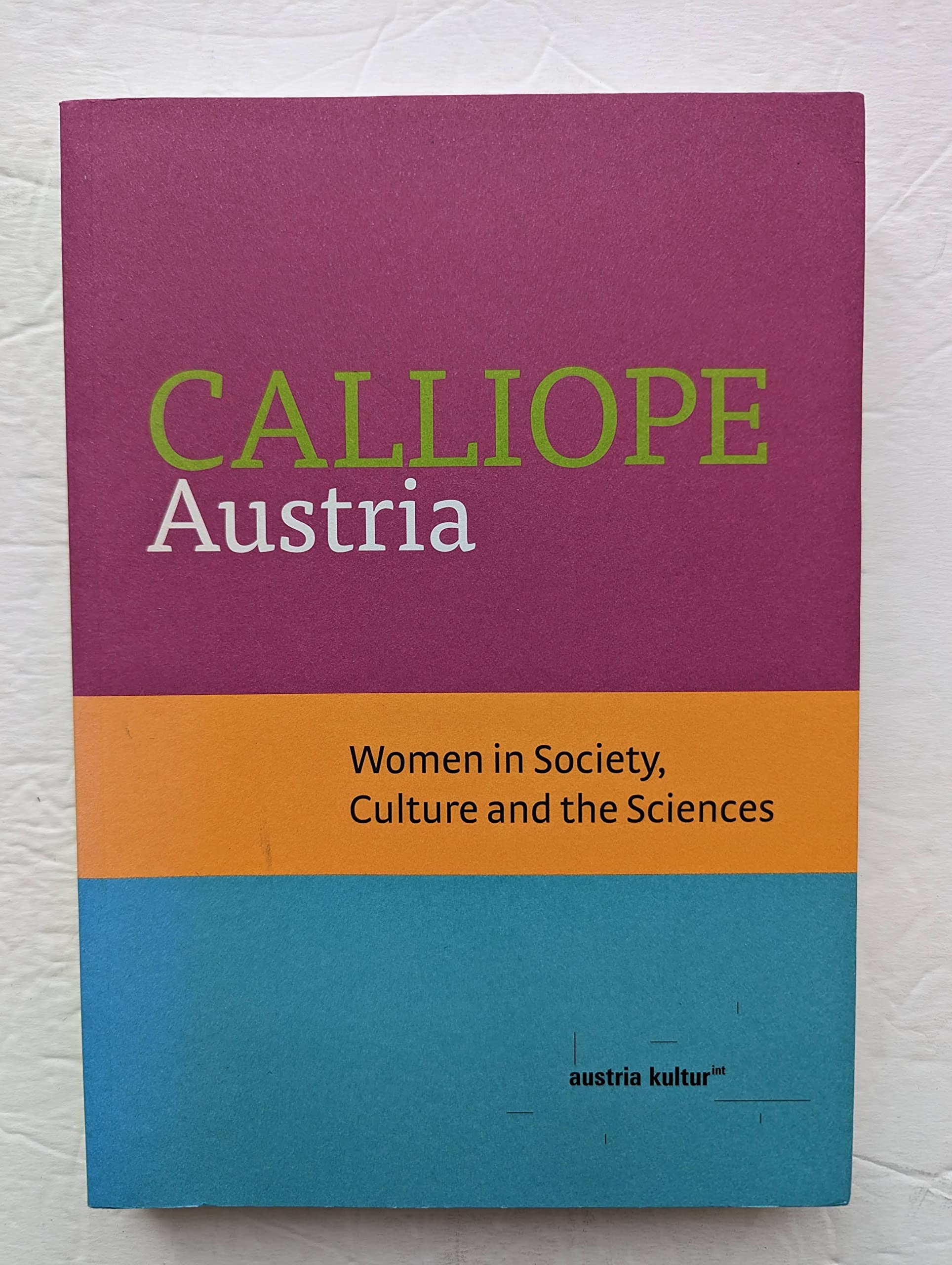 CALLIOPE Austria: Women in Society, Culture and the Sciences Law