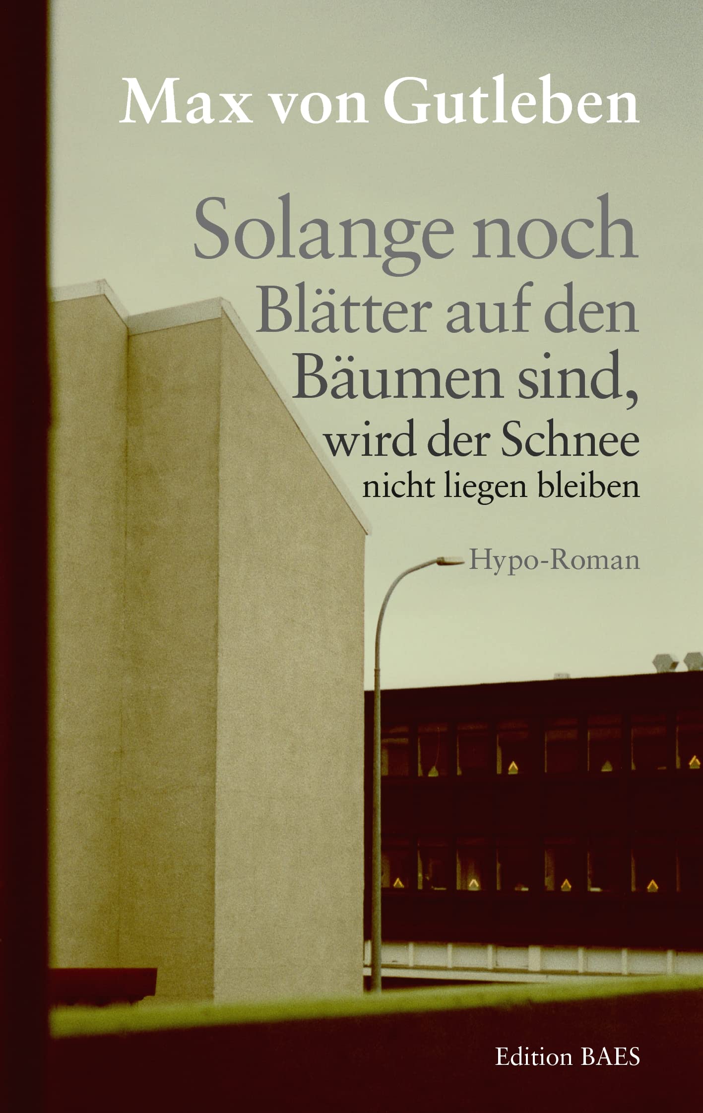 Solange noch Blätter an den Bäumen sind, wird der Schnee nicht liegen bleiben Personalities