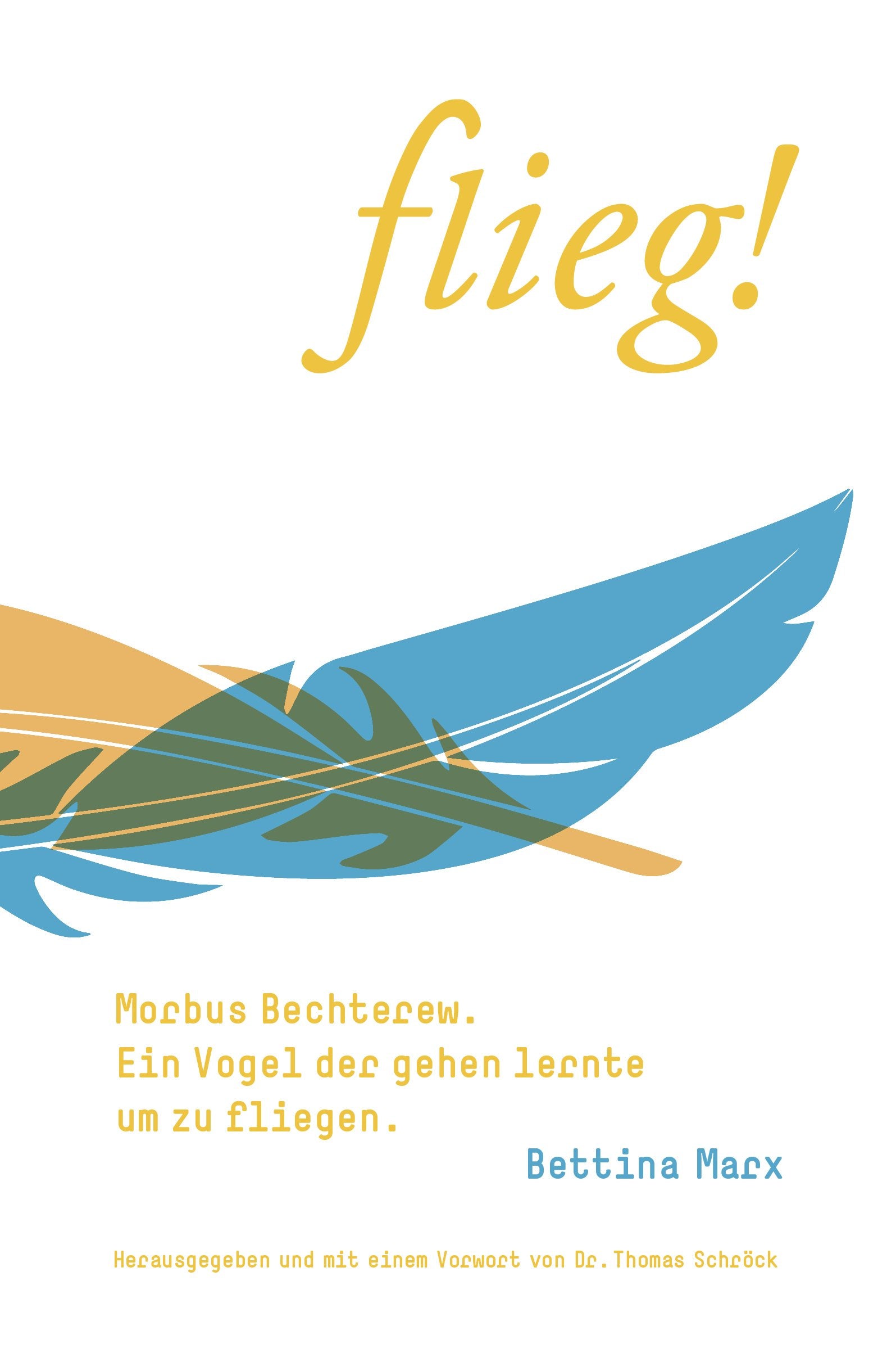 flieg!: Morbus Bechterew. Ein Vogel der gehen lernte um zu fliegen. Contemporary literature
