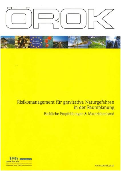 Risikomanagement für gravitative Naturgefahren in der Raumplanung: Fachliche Empfehlungen & Materialienband book