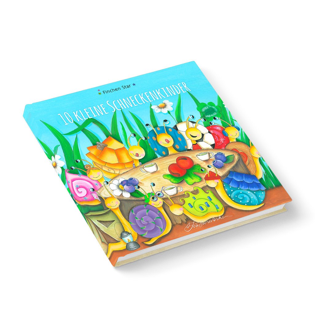 10 kleine Schneckenkinder spielen gern Verstecken Non-fiction