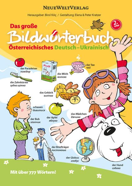 Das Große Bildwörterbuch Österreichisches Deutsch-Ukrainisch Children's books