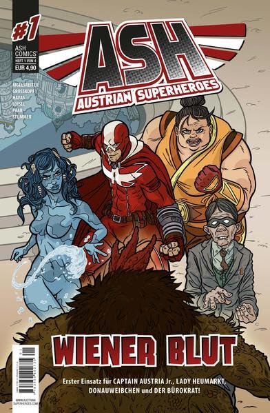 Austrian Superheroes #1: Wiener Blut Manga