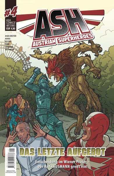 Austrian Superheroes #4: Das letzte Aufgebot Manga