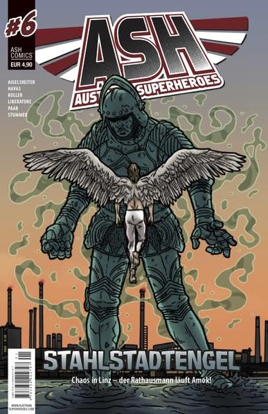Austrian Superheroes #6: Stahlstadtengel Manga
