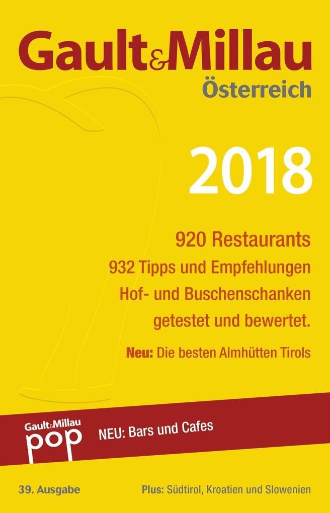 Gault & Millau Österreich 2018 Travel