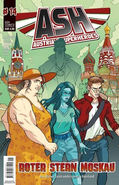 Austrian Superheroes #14: Roter Stern Moskau – Das Wiener Team Undercover in Russland Manga