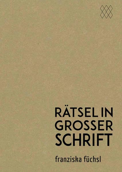rätsel in großer schrift Contemporary literature
