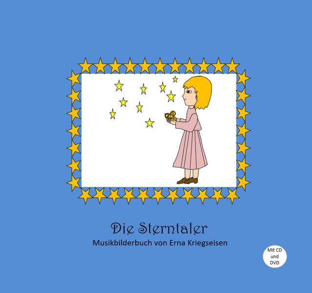 Die Sterntaler: Erzählkarten im A3 Format für Kamishibai Theater mit Audio CD Children's books