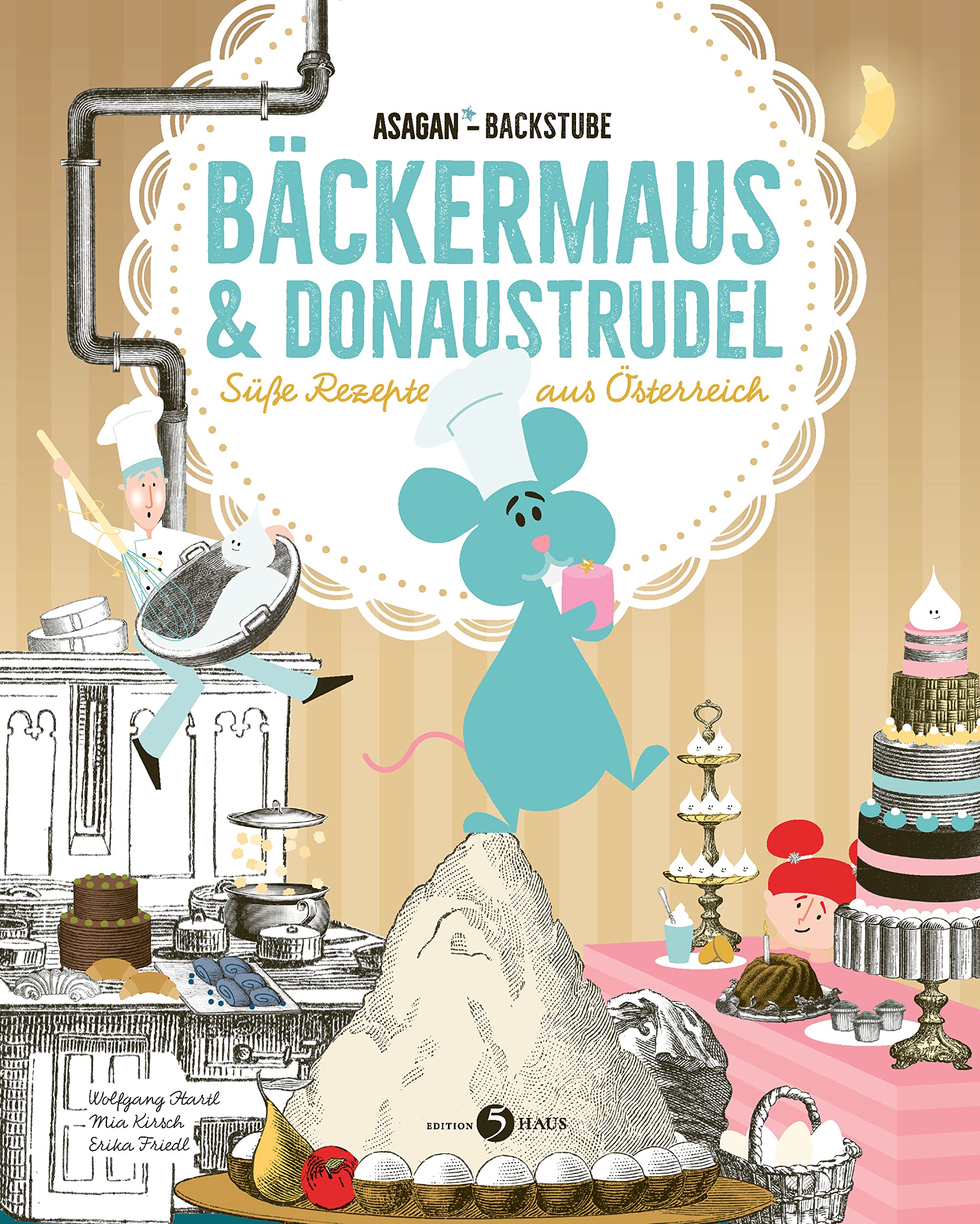 ASAGAN-Backstube – Bäckermaus und Donaustrudel: Süße Rezepte aus Österreich (ASAGAN: Neue Geschichte(n)) Manga