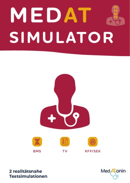MedATonin | MedAT Simulator 2023: 2 Testsimulationen für den MedAT-H mit Antwortbogen Medicine