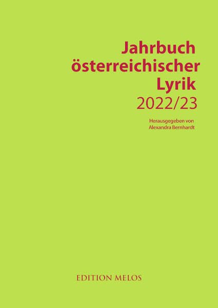Jahrbuch österreichischer Lyrik 2022/23 Poetry