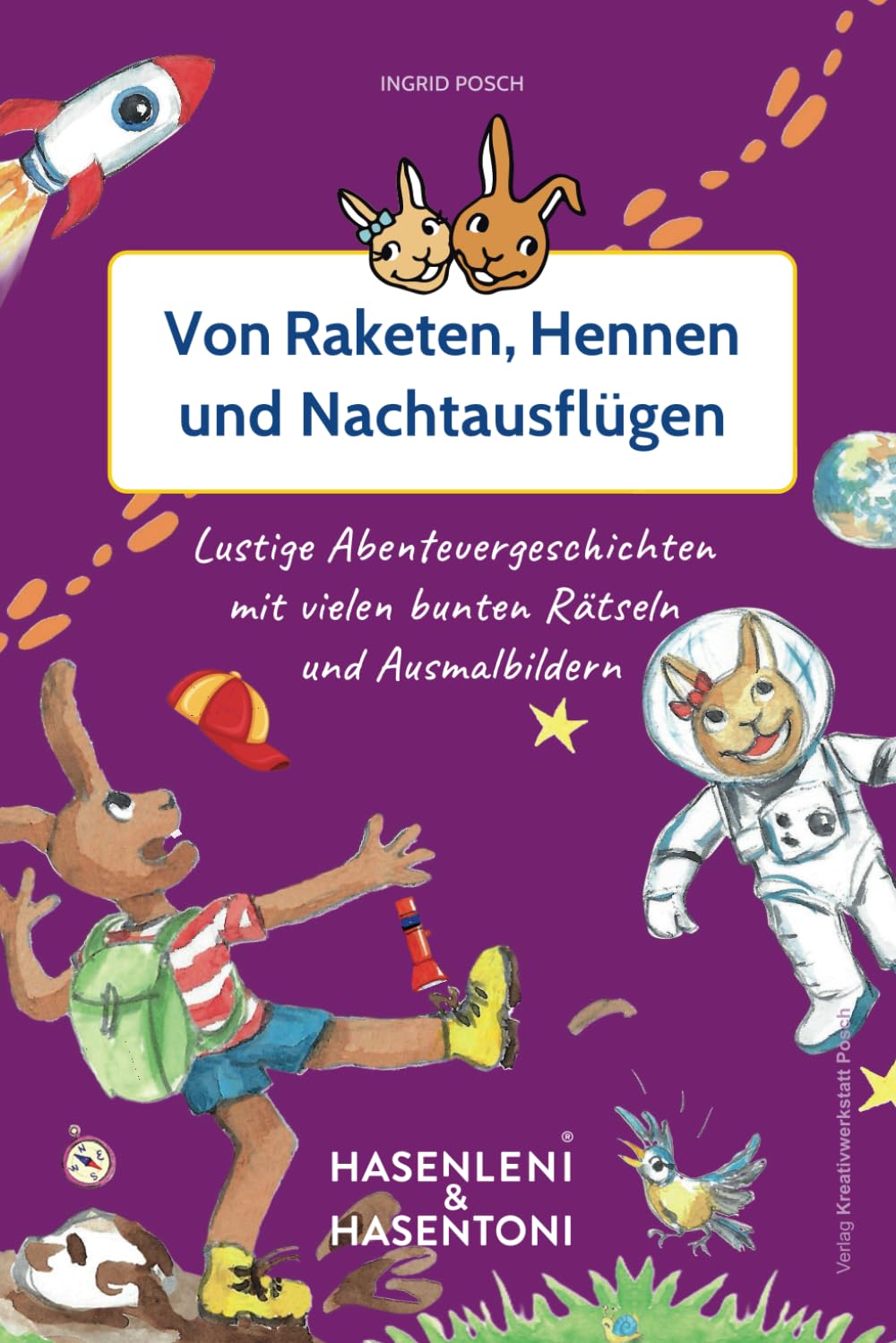 Hasenleni & Hasentoni: Von Raketen, Hennen & Nachtspaziergängen (Band 2): Lustige Abenteuergeschichten zum Vorlesen und Selberlesen ab 4 Jahren; mit ... Von Raketen, Hennen und Nachtspaziergängen Parents & Children