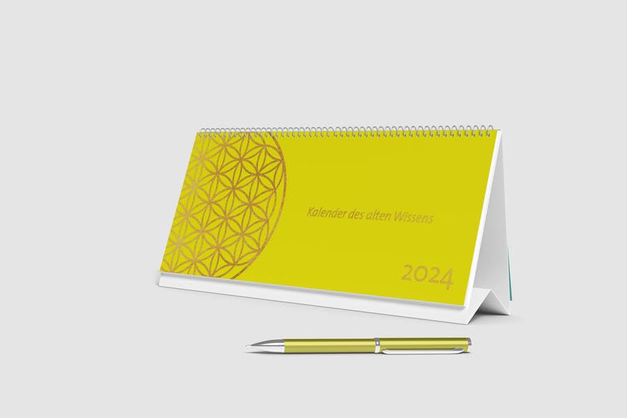 Kalender des alten Wissens - Tischplaner 2024 book