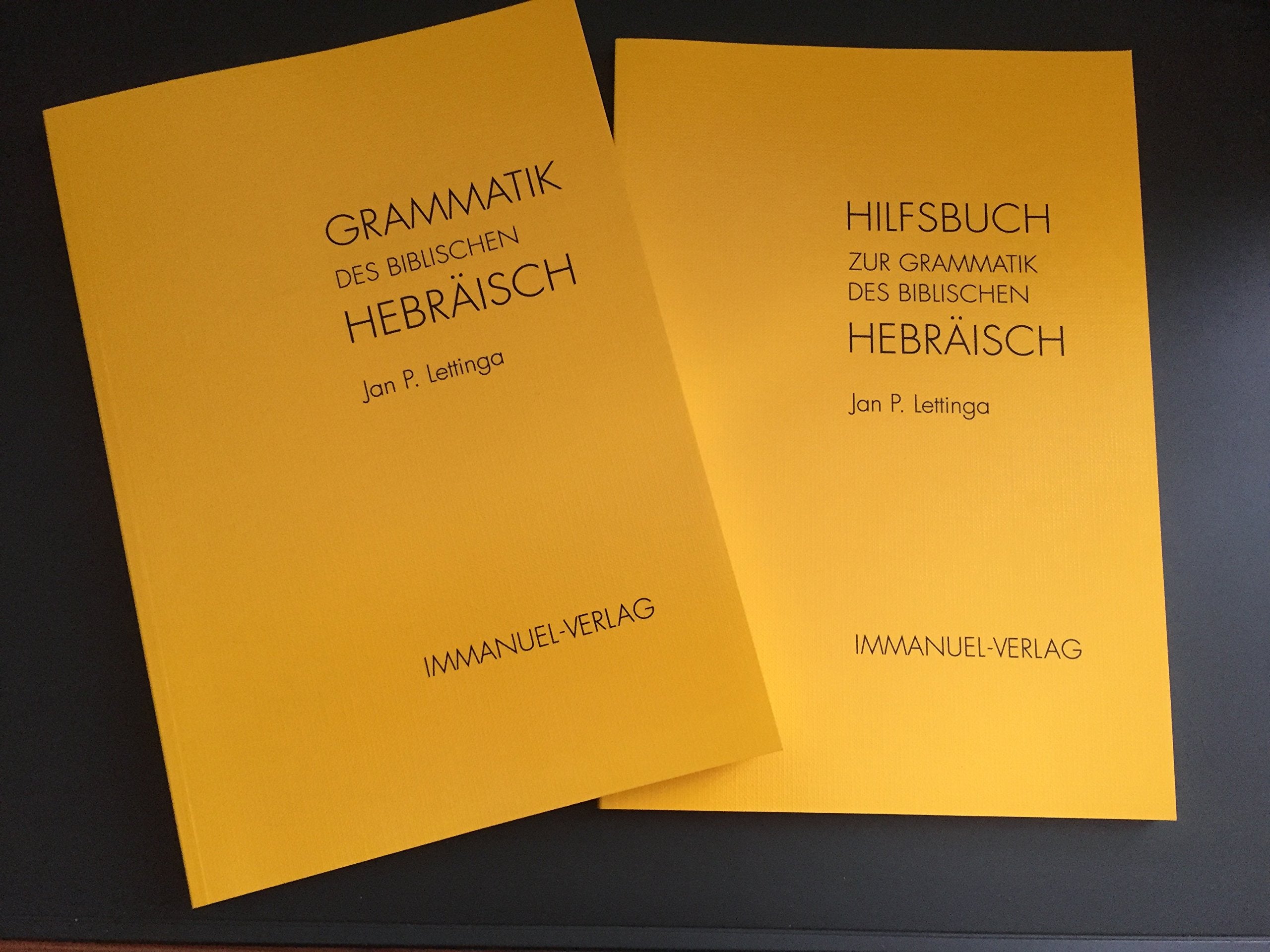 Grammatik des biblischen Hebräisch: Mit Hilfsbuch zur Grammatik des biblischen Hebräisch Foreign Languages ​​& Dictionaries